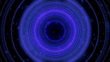 Güzel hipnotik spiral soyut animasyon. Animasyon. Güzel tünel rahatlatıcı karanlık uzayın derinliklerine dalıyor