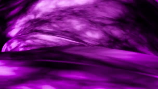 Abstract animation of colorful looped swirl of magic energy tornado. Animation. Amazing abstraction of spinning clumps of matter — Stock Video