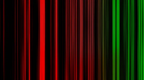 Szybki ruch kolorowych neonów jasnych linii spadających na czarne tło. Animacja. Płynne tworzenie abstrakcyjnej animacji tła. — Zdjęcie stockowe