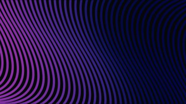 Soyut dalgalı yüzey, dar dikey çizgiler yaklaşıyor ve daha geniş hale geliyor. Animaton, ne zaman? Koyu mavi çizgili hareketli ve bükme, çizgili renkli arka plan.