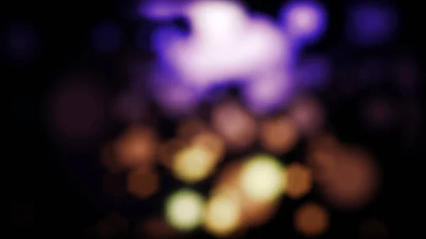 Abstrakte Fontäne aus reizvollem Bokeh und Partikeln, die auf schwarzem Hintergrund auf- und abfliegen, nahtlose Schleife. Animation. schöne verschwommene Funkeln, bengalisches Feuer. — Stockfoto