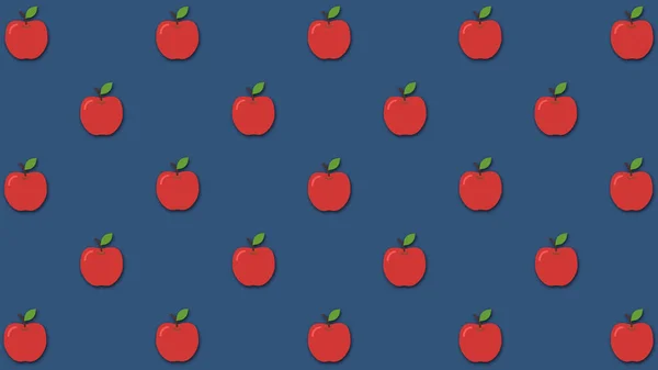 Animation of fruit on a color background. Animation. Colored fruity background. Background moving fruits apple. Swaying fruit. Animation background. Animation fruit