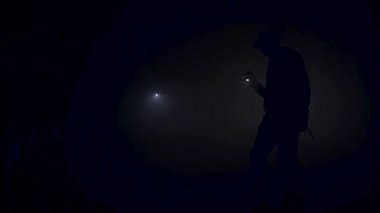 Orta Amerika 'nın el değmemiş bölgelerinde geniş tepeler ve dağların güzel turuncu gün batımı manzarası. Vuruldu. Ormanla kaplı yeşil tepeler..