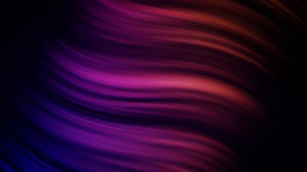 Abstract blurred background with neon streams. Animation. Fuzzy blurred background with moving and blurring neon liquid lines. Soothing blurred animation of colors spreading in waves