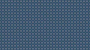 Göz kırpan geometrik şekillerin soyut satırları, kusursuz döngü. Animasyon. Psikedelik şekil değiştirme, epilepsi tespit testi mavi ve beyaz renklerde..