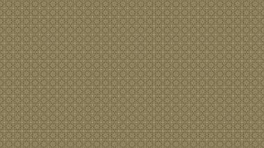 Hareket grafikleri kaleydoskopik arkaplan, kusursuz döngü. Medya. Kahverengi renkli süslemeli animasyon. Hipnotize edici şekilde küçük figürler sırayla değişiyor..