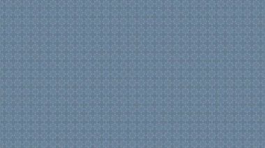 Küçük kar taneleri arka plan, mavi kaleydoskop deseni. Kavram. Küçük kar tanelerinin soyut satırları şekil değiştiriyor ve açık mavi zemin üzerinde hareket ediyor, pürüzsüz döngü.