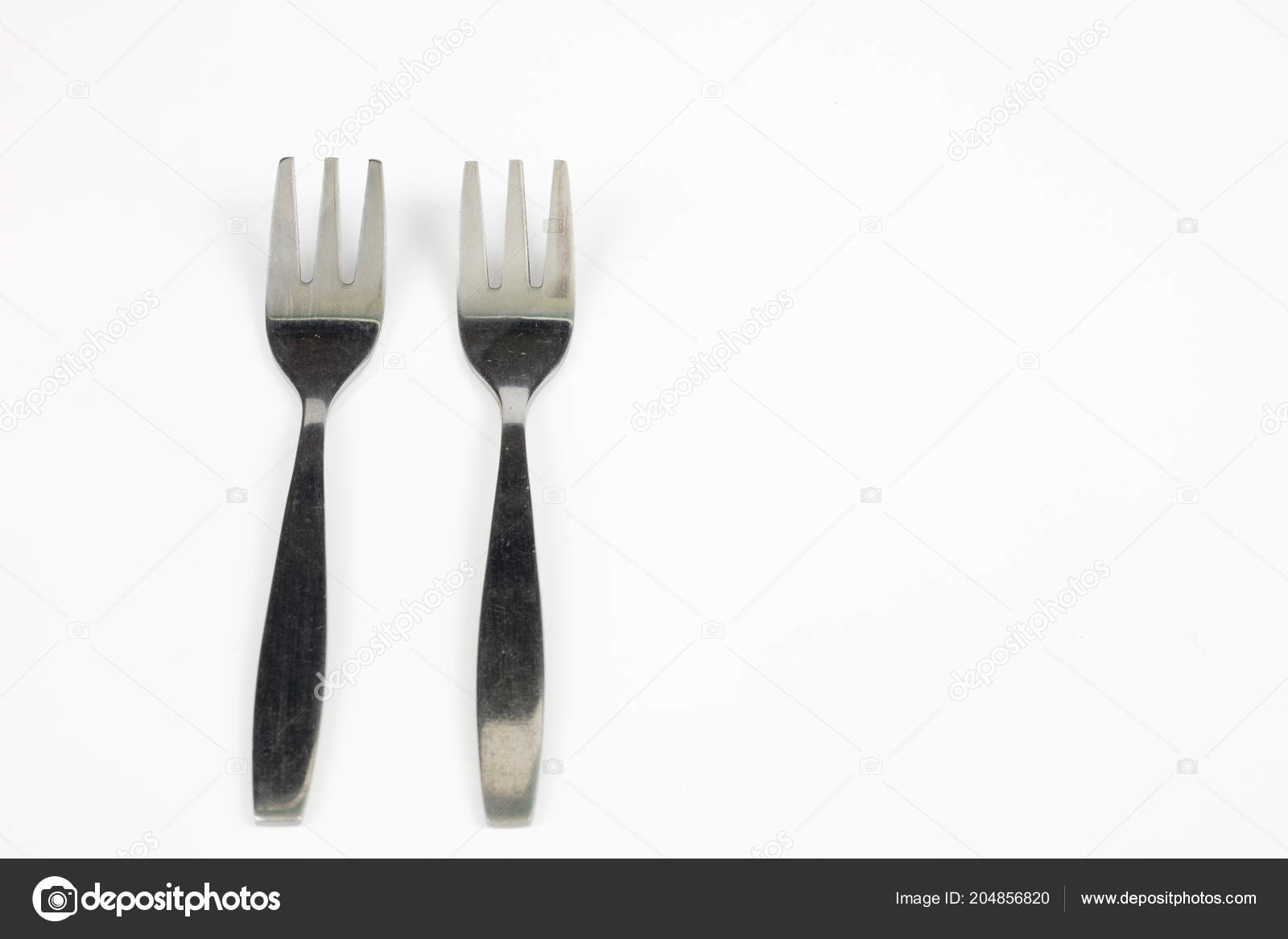 Cutlery Arranged White Kitchen Table Accessories