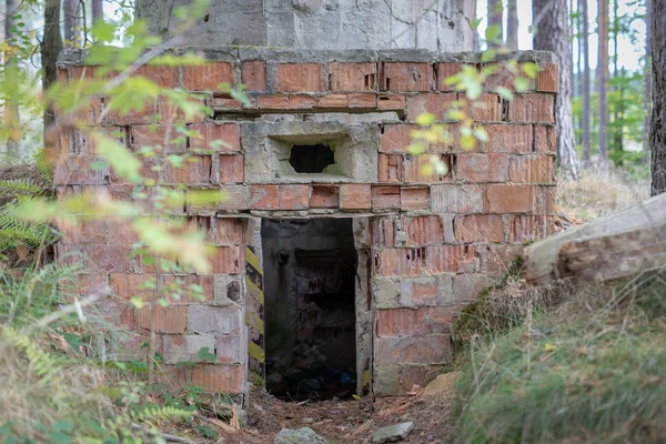 Vieux Bunkers Nucléaires Europe Centrale Abris Atomiques Cachés Profondément Dans — Photo