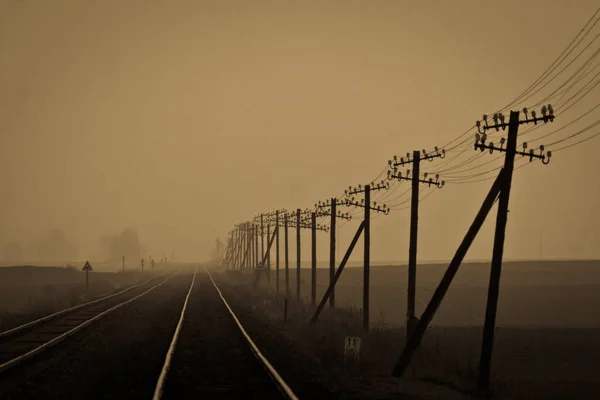 Oude Spoorlijnen Centraal Europa — Stockfoto