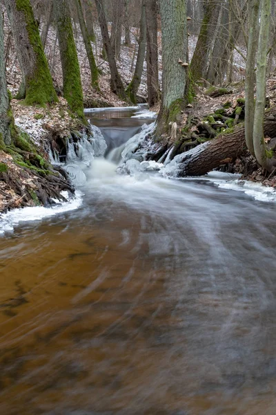 흐르는 강바닥입니다 — 스톡 사진