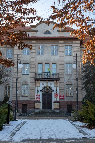 Miastko Pomorskie Polonia Enero 2019 Ayuntamiento Sede Las Autoridades Municipales — Foto de Stock