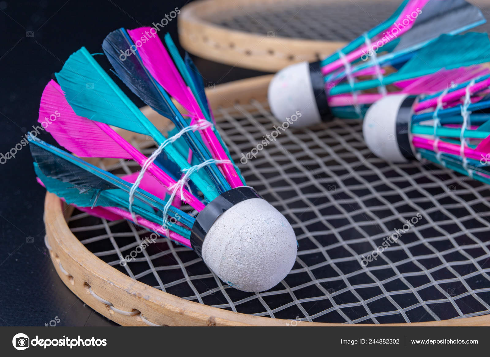 feathers badminton