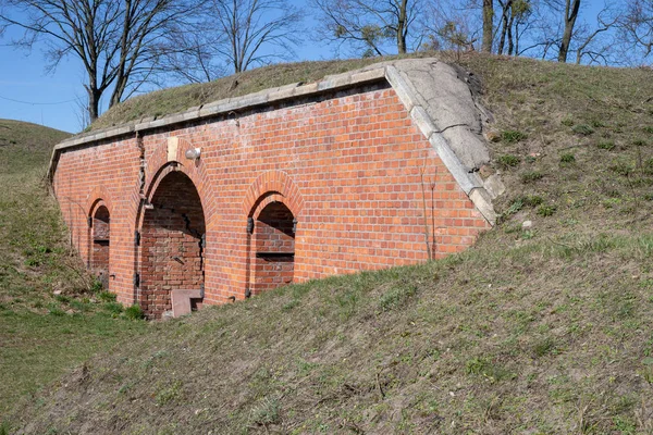 Toruń, kujawskopomorskie / Poland - March, 20, 2019: Old fort m — Stock Photo, Image