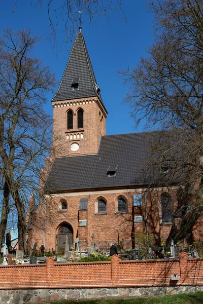 Sztum, Pomorskie/Polsko-duben, 16, 2019: Stará konstrukce f — Stock fotografie