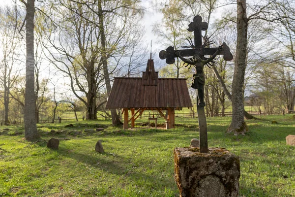 Wolosate, Malopolskie / Polonia - 28 aprile 2019: Vecchio cimitero i — Foto Stock