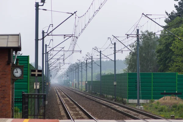 Puszczykowo, wielkopolskie/Polen-maj, 22, 2019: järnväg sta — Stockfoto
