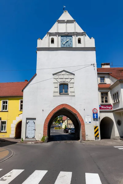 Gryfice, zachodniopomorskie / Polonia - 5 de junio de 2019: Bridge ove — Foto de Stock