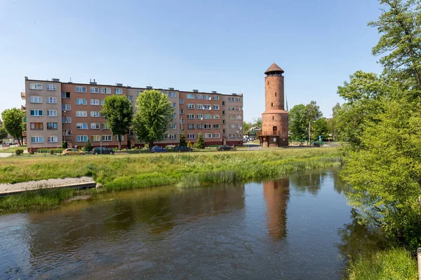 Gryfice, Västpommern/Polen-juni, 5, 2019: bro Ove — Stockfoto