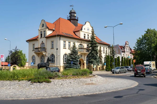 Zlotow, wielkopolskie / Polska - 11 juni 2019: Huvudintervjun — Stockfoto