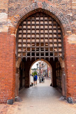 Chojnice, Pomeranian Voyvoyat / Polonya - 2 Ağustos 2019: Eski t