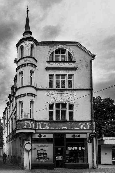 Trzebiatow, Zachodniopomorskie/Polsko-srpen, 17, 2019: starý — Stock fotografie