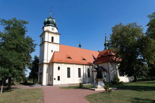 Kirche des heiligen Stanisaer Bischofs und Märtyrers in solec kujawski. — Stockfoto