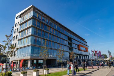 Gdansk Uluslararası Fuarı. Orta Avrupa'daki sergi binaları.