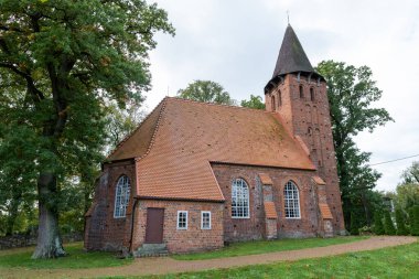 Stary Jaroslaw, Pomeranya / Polonya - 3 Ekim 2019: Brick ch