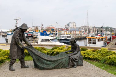 Orta Avrupa 'da balıkçılık limanı.