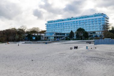 Sahil ve Orta Avrupa 'daki büyük spa binası..