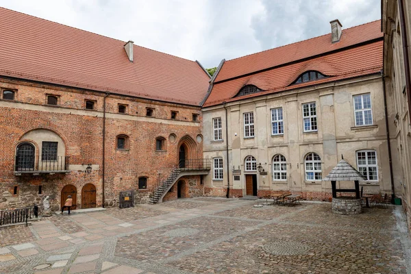 Swidwin Zachodniopomorskie Poland May 2020 Old Knight Castle City Center — стоковое фото