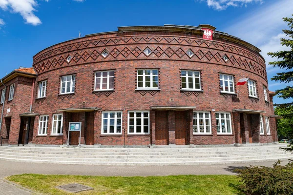 Slupsk Pomorskie Polen Juni 2020 Gamla Byggnaden Det Pedagogiska Biblioteket — Stockfoto