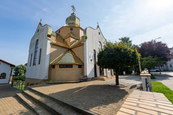 Koszalin Woiwodschaft Westpommern Polen September 2020 Tempel Mit Goldenem Dach — Stockfoto