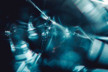 Soyut makro. Parılda ve bokeh