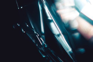 Soyut makro. Parılda ve bokeh