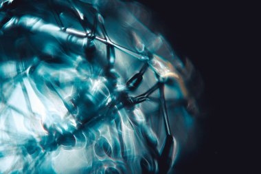 Soyut makro. Parılda ve bokeh