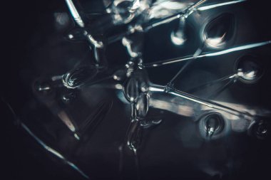 Soyut makro. Parılda ve bokeh