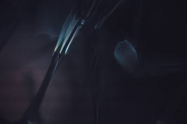 Soyut makro. Parılda ve bokeh