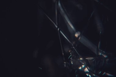 Soyut makro. Parılda ve bokeh