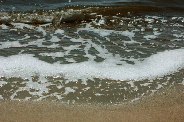 해변에 모래의 사진과 볼쇼이 — 스톡 사진