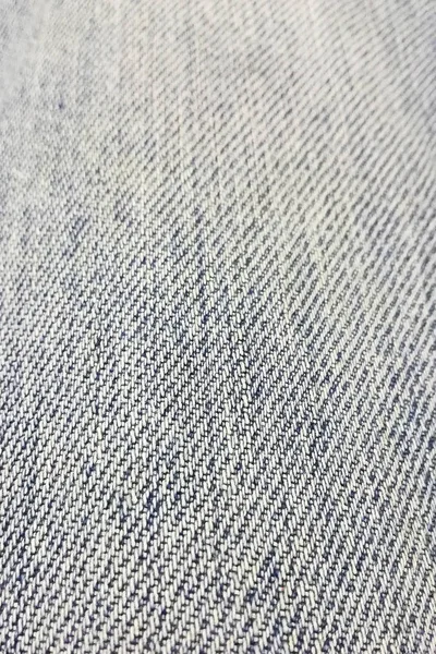 Białe i niebieskie jeansy tekstury w perspektywie — Zdjęcie stockowe