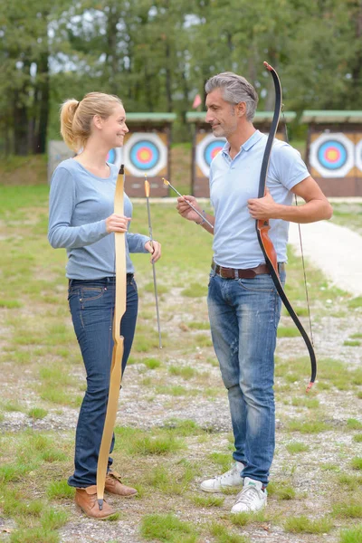 El hobby flecha y la recreación — Foto de Stock