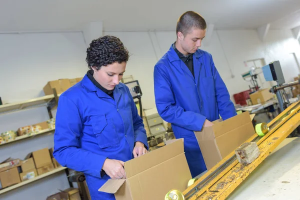 Voorbereiding van de producten en werk — Stockfoto