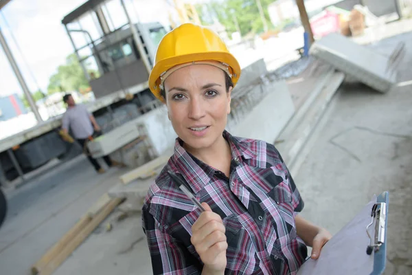 Female worker and female — Stock Photo, Image