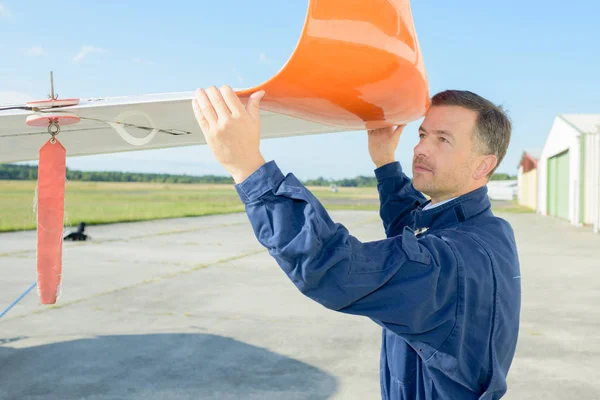 Inspektera wing struktur — Stockfoto