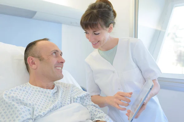 Good Information Nurse — Stock Photo, Image