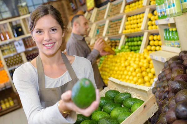 Respaldar el aguacate y el trabajo —  Fotos de Stock