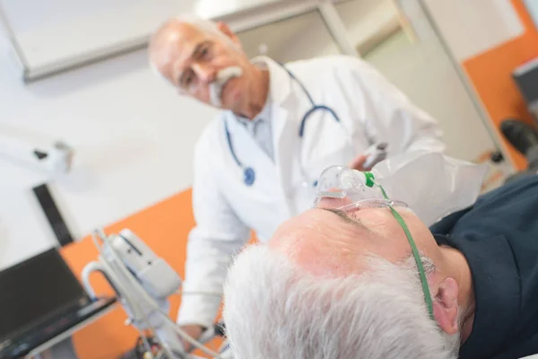 Paciente Sala Recuperação — Fotografia de Stock