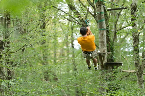 Niet Bang Voor Hoogte — Stockfoto